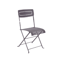 Fermob Slim Folding Chair - Plum