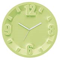 Guzzini Orologio 3-6-9-12 Clock - Apple Green