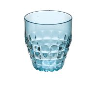 Guzzini Tiffany Low Plastic Tumbler - Drinking Glass (350ml) - Sea Blue