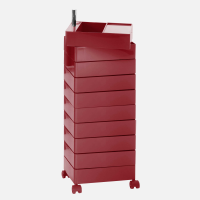 Magis 360&#176; Swing 10 Drawer Mobile Container - Bordeaux