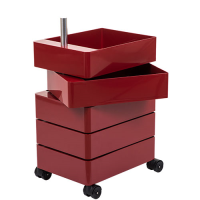Magis 360&#176; Swing 5 Drawer Mobile Container - Bordeaux