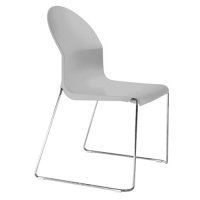 Magis Aida Chair (Stacking) - Light grey - flame retardant (+&#163;11)