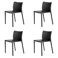 Magis Air-Chair Set of 4 - black 1751C