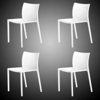 Magis Air-Chair Set of 4 - pure white 1690C