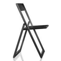 Magis Aviva Chair (Folding) - Black stained beech