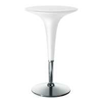Magis Bombo Height Adjustable Bistro Table - White