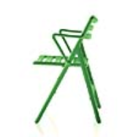 Magis Folding Air-Chair With Arms - green 1320C