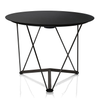 Magis Lem table - height-adjust, coffee to dining - Black & chrome