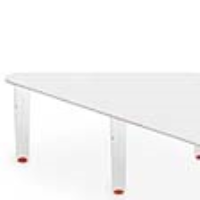 Magis Me Too Little Flare 'Plain White' 258 top table - table only (without sketchbook)