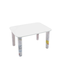 Magis Me Too Little Flare 'Plain White' top table - table top & 4 legs (without sketchbook)