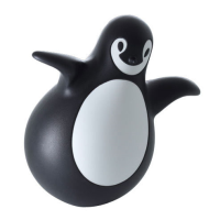 Magis Me Too Pingy Penguin Self Righting Ornament - body black 1763C