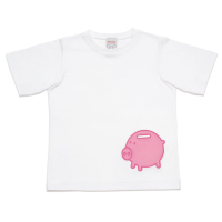 Magis Me Too Summer To Spring Piggy Bank Short Sleeve T-Shirt - large (6 to 7 years)/White