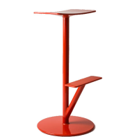 Magis Sequoia Bar Stool - Height 66 cm/Coral Red