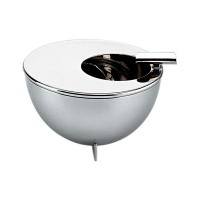 Officina Alessi Ashtray (18/10 Stainless Steel) - Stainless Steel
