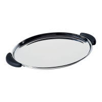 Officina Alessi Bomb&#233; Oval Tray