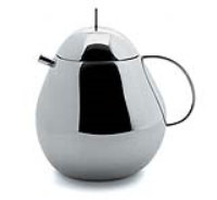 Officina Alessi Fruit Basket Teapot (18/10 Stainless Steel)
