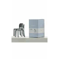 Pedrali Dome 260 Chair Miniature (Set of 3) - Light Blue Gift Box