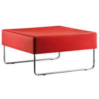 Pedrali Host ottoman lounger 792 - red