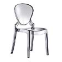 Pedrali Queen 650 Chair - FU Smoke Grey