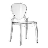 Pedrali Queen 650 Chair - TR Transparent