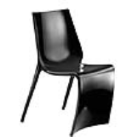 Pedrali Smart 600 chair - Black