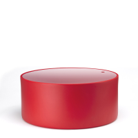 Pedrali Wow Low Table Stool & Storage - RO Red