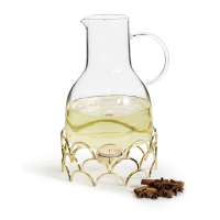 Sagaform Gold Mulled Wine Carafe With Heater