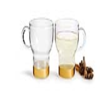 Sagaform Gold Mulled Wine Mugs (Set of 2) - Large (25cl &#216;80 mm H 92 mm)