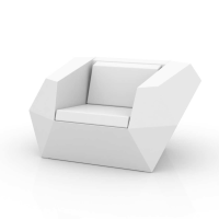 Vondom FAZ Lounge Chair - Khaki