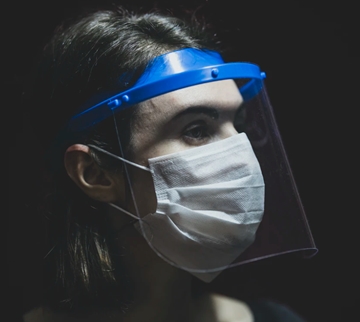 Transparent Safety Face Shield Film