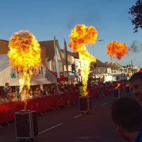 Portable Flame Systems For Music Events