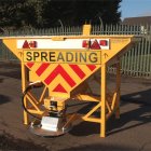 1 metre Cubic Capacity towed Gritter