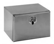 Matt stainless steel toolboxes with stainless steel locks V3515