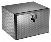 Circular polished stainless steel toolboxes with Stainless Steel locks V4515