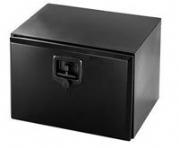 Electro zinc&#45;plated Black Powder Coated Steel toolboxes with Europlex lock V2515