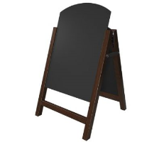 Premium wood chalkboard A-board