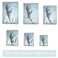 LED light box - slim poster lightbox