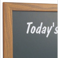 Budget Wooden framed chalkboards