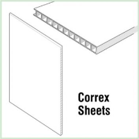 Correx backing sheets