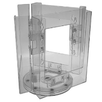 Revolving table top leaflet dispenser