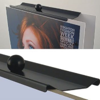 Display stand for graphic panels