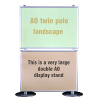 Large graphic display stands