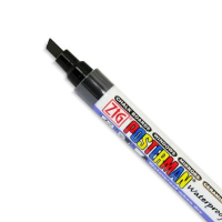 Waterproof liquid chalk pen 6mm chisel tip