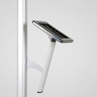 iPad stand with large poster frame
