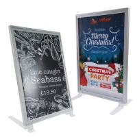 Silver painted plastic frames - Silverline