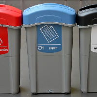 Eco Nexus&#174; 85 Paper Recycling Bin
