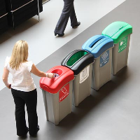 Eco Nexus&#174; 85 Mixed Recyclables Recycling Bin