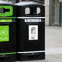 Market Leaders Of Glasdon Jubilee&#8482; 110 General Waste Bin