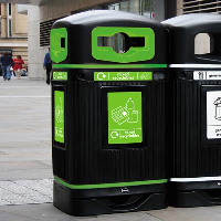 Glasdon Jubilee&#8482; 110 Mixed Recyclables Recycling Bin