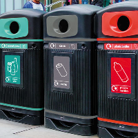 Manufacturers Of Glasdon Jubilee&#8482; 110 Can Recycling Bin